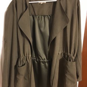 Olive Anorak Jacket